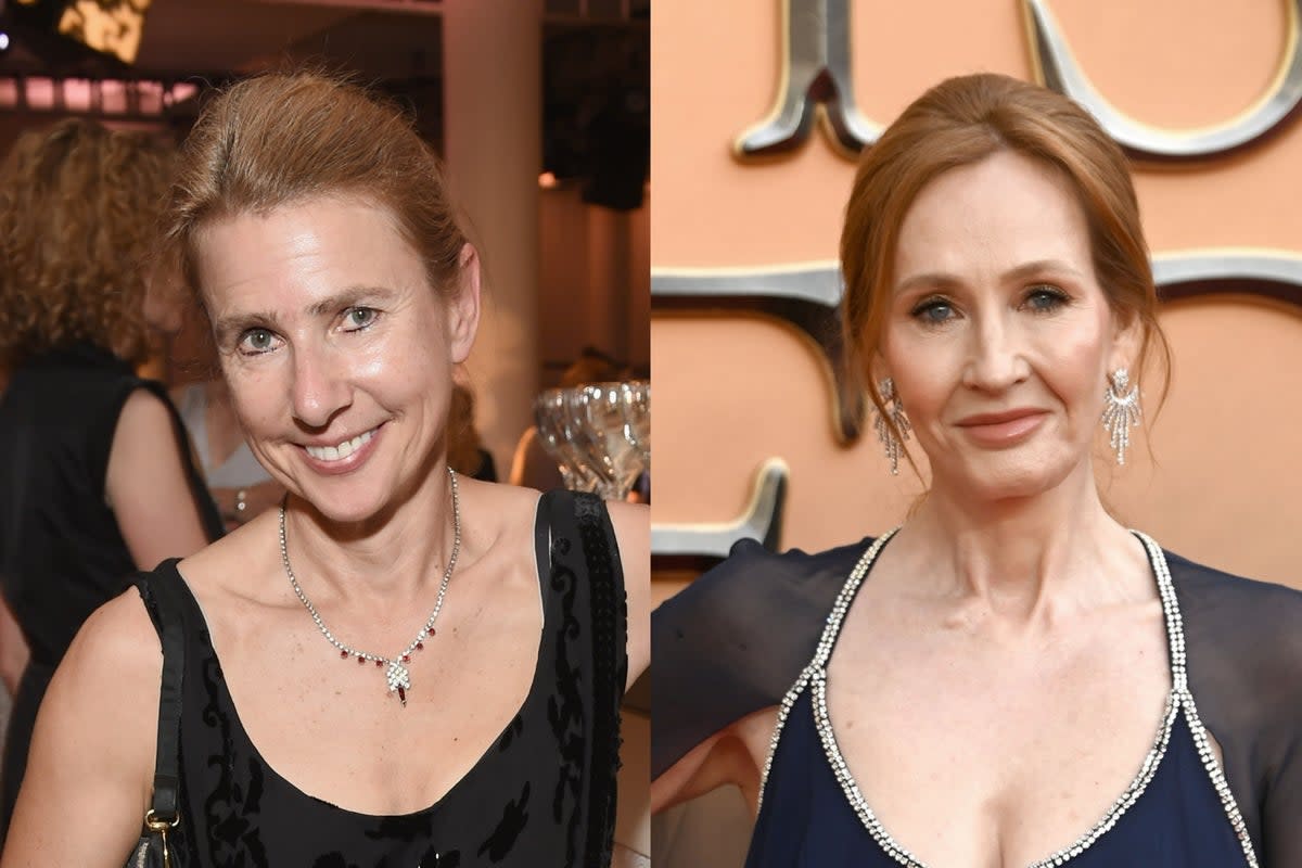 Lionel Shriver and JK Rowling (Getty)