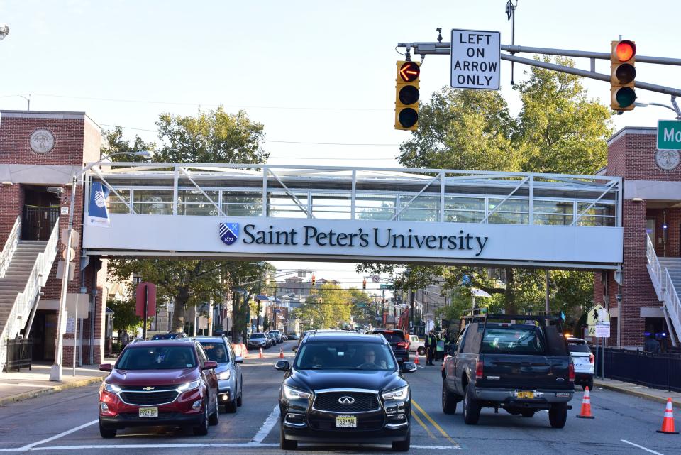 Since the pandemic began, Saint Peter's University in Jersey City has pushed ahead with plans for a six-story, 288-bed dormitory that will replace two outdated facilities.