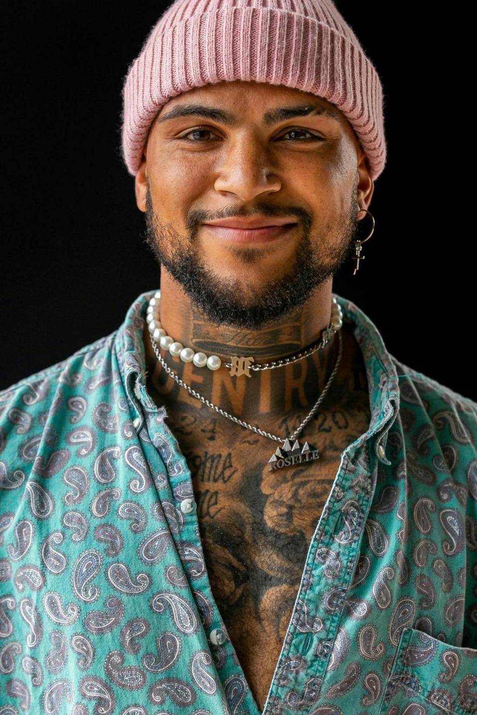 Inter Miami CF defender DeAndre Yedlin (2) is photographed before the start of his MLS soccer match against New York City FC at DRV PNK Stadium on Saturday, Aug. 13, 2022, in Fort Lauderdale, Fla.