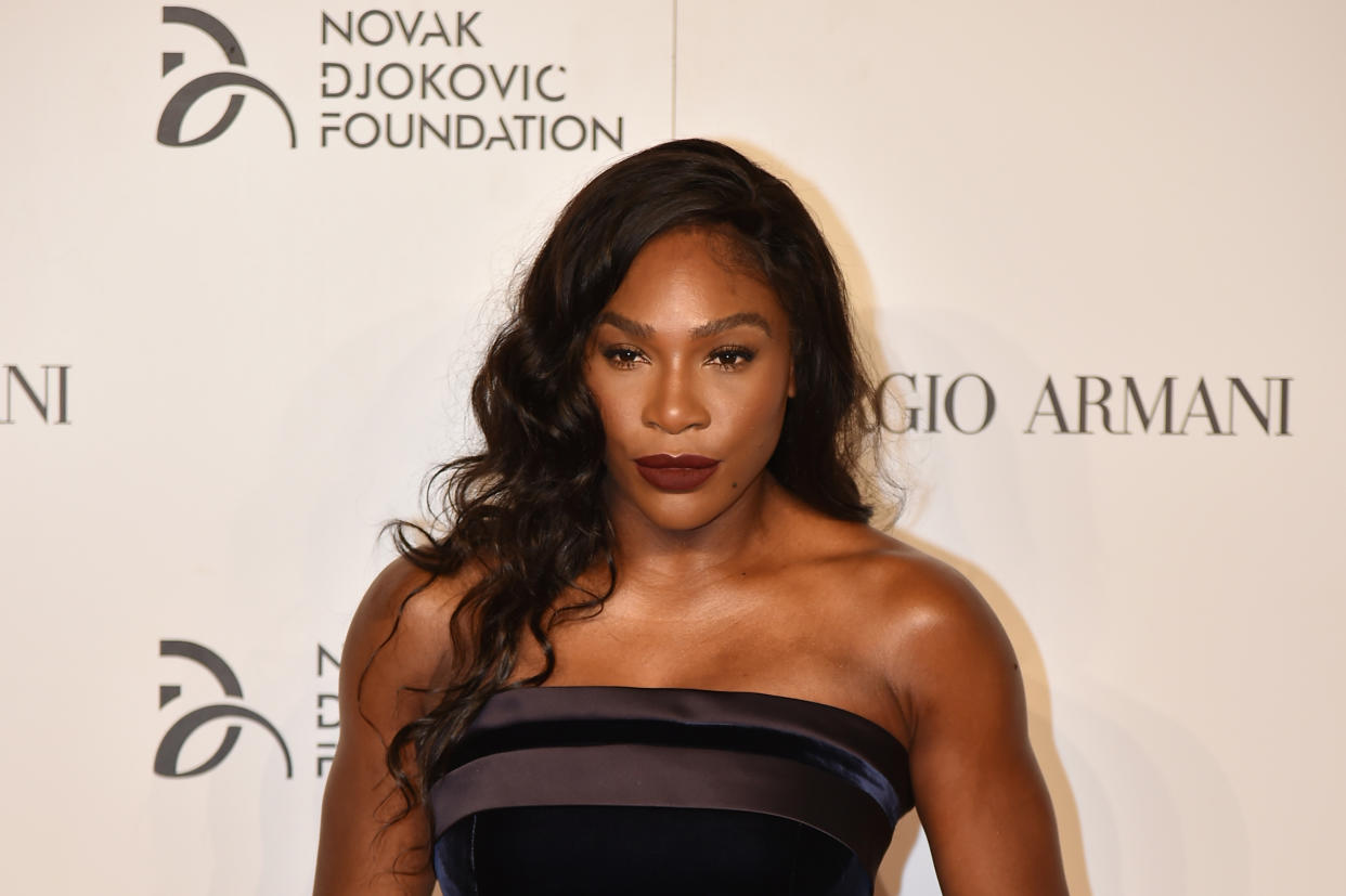 Tennis-Star Serena Williams sagte in New Orleans Ja zu Reddit-Gründer Alexis Ohanian. (Bild: Getty Images)