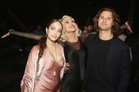 Christie Brinkley's kids Alexa Ray Joel and Jack Brinkley-Cook show their support as their mom returns to Broadway's <em>Chicago</em> on Thursday in N.Y.C. 