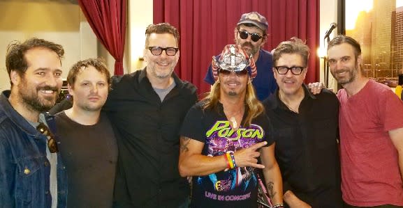 Bret Michaels with the Eels. (Photo: Michaels Entertainment Group)