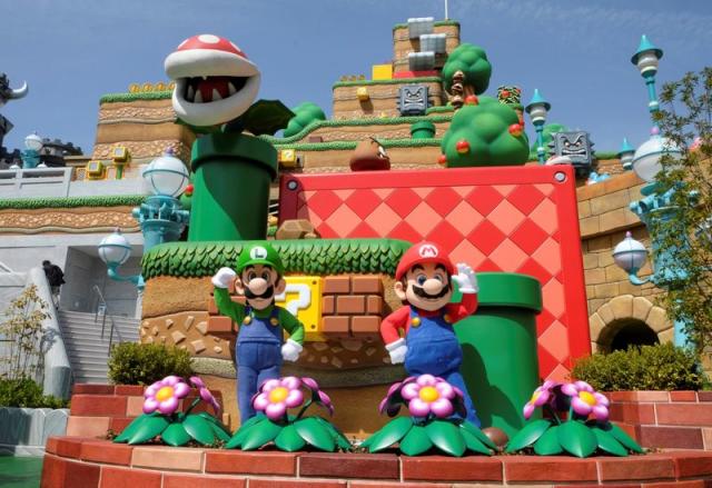 Super Mario' leaps into real world in Universal Studios park launch