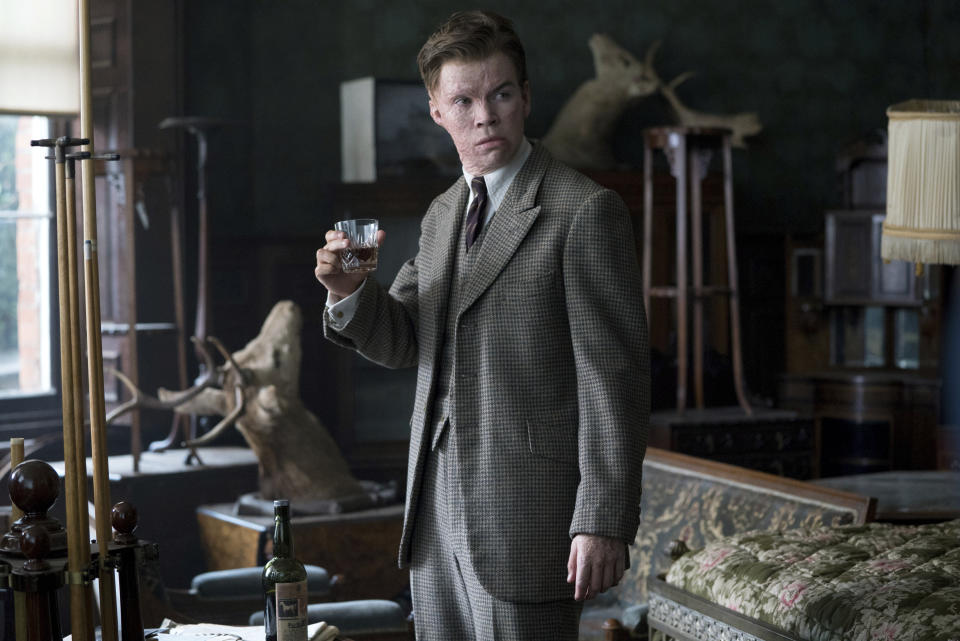 This image released by Focus Features shows Will Poulter in a scene from “The Little Stranger.” (Nicola Dove/Focus Features via AP)