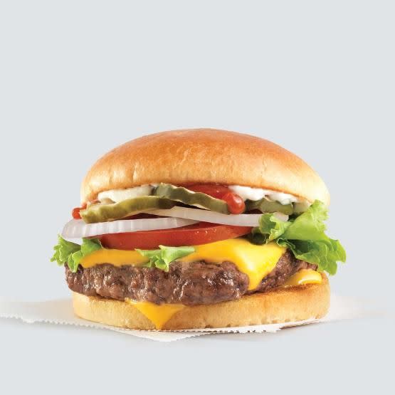 At Wendy's: Modified Hamburger + Sides