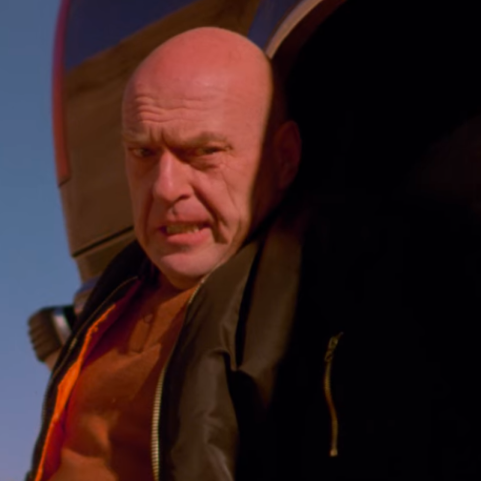 Dean Norris as Hank in Season 5 of Breaking Bad