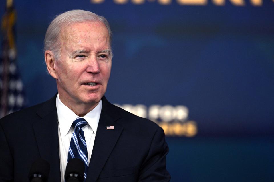 President Biden speaks about the Friday January 2023 jobs report