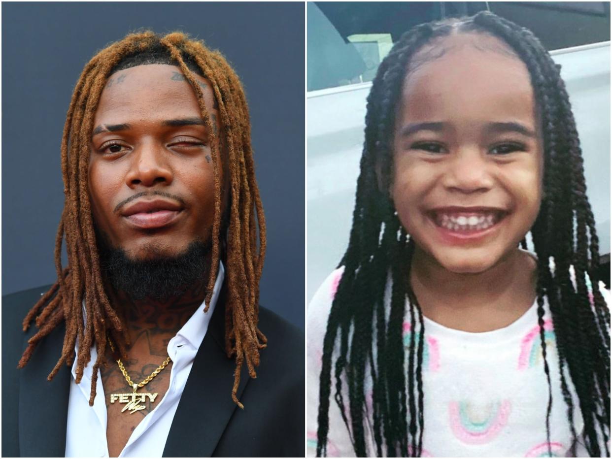 Fetty Wap (left) and his late daughter Lauren (Getty/Fetty Wap/Instagram)