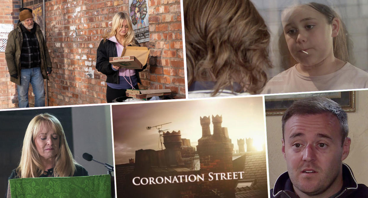 Read on for next week's Coronation Street spoilers (ITV)