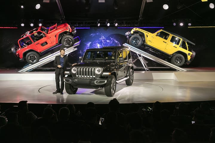 2018 Jeep Wrangler Unveil at the 2017 Los Angeles Auto Show photo