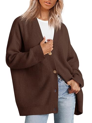 LILLUSORY Women's Cashmere Fall Cardigan 2023 Open Front Oversized