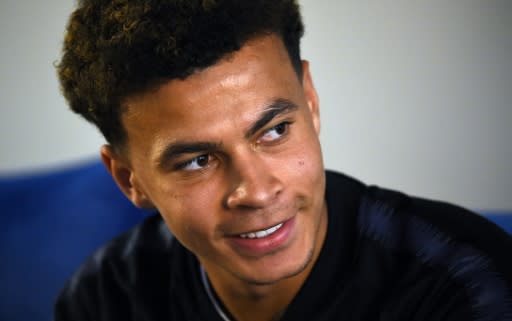 England midfielder Dele Alli answers questions ahead of his side's World Cup semi-final against Croatia