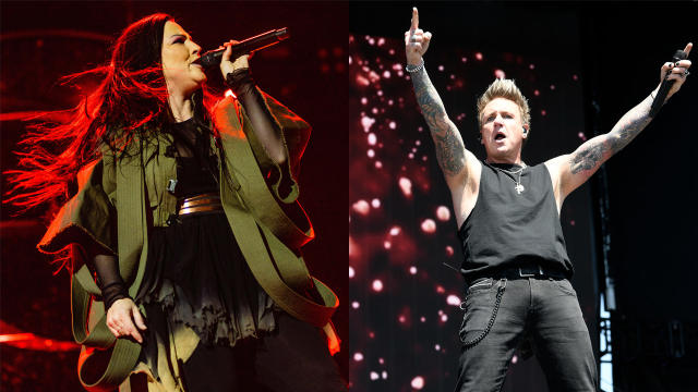 Evanescence Joined Onstage by Jacoby Shaddix for “Bring Me to Life” at Rock  Am Ring: Watch