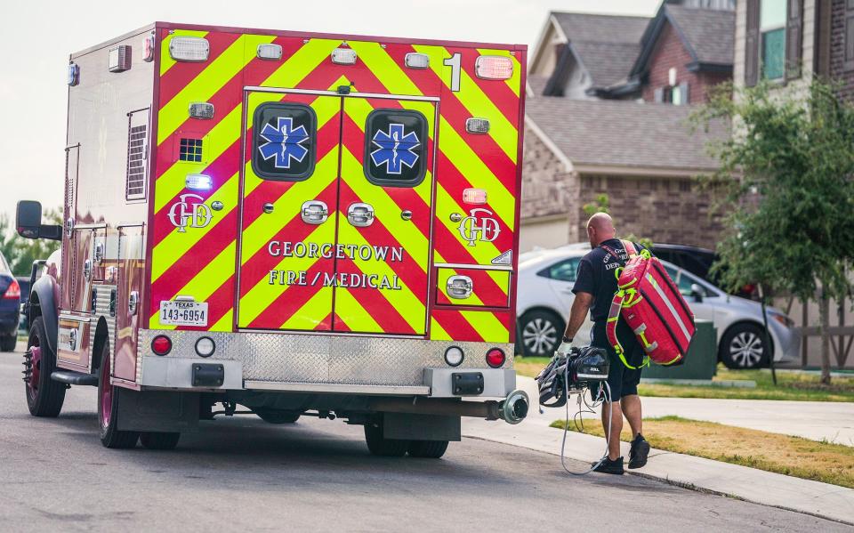 Heat-related EMS calls in Williamson County have risen this summer compared with last year, while Hays County and Bastrop County paramedics have seen their heat-related calls decrease, officials said.