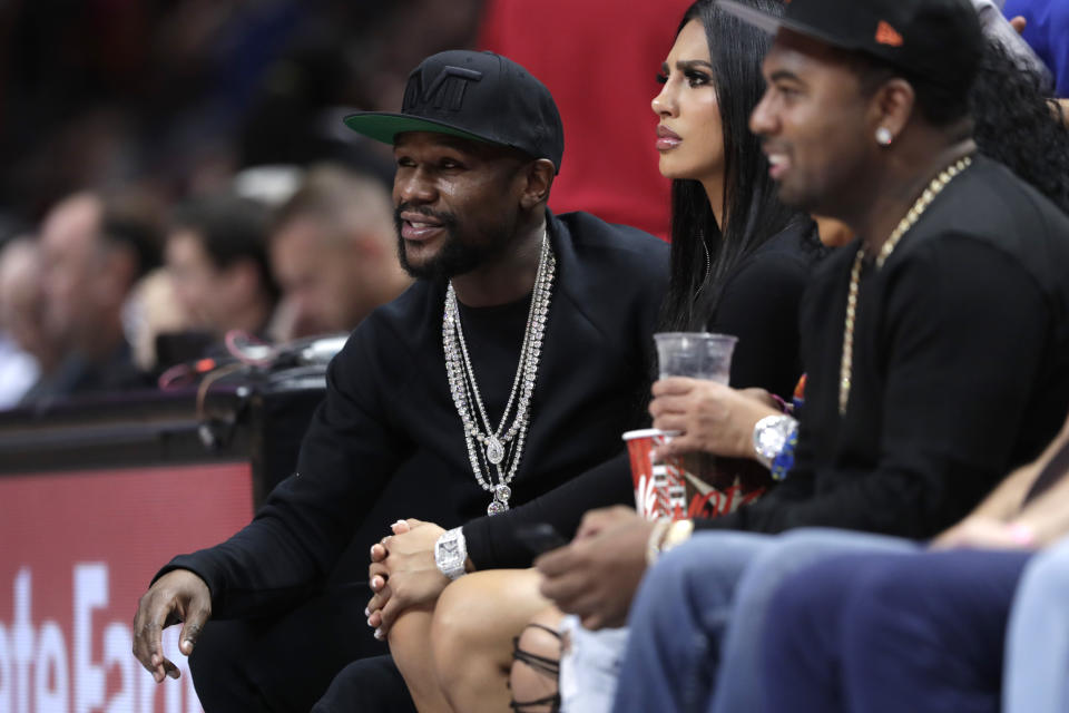 Floyd Mayweather's daughter, Iyanna, was arrested on Saturday after an alleged stabbing.