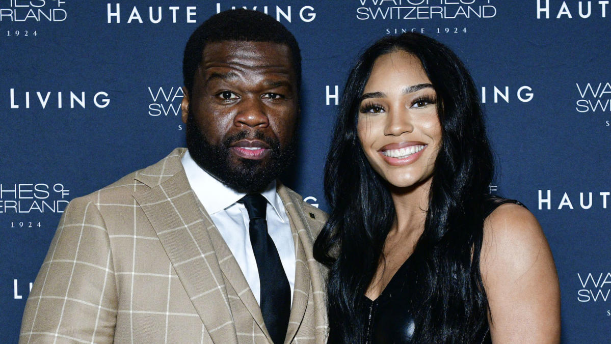 50 Cent celebrated V-Day with girlfriend Jamira Haines