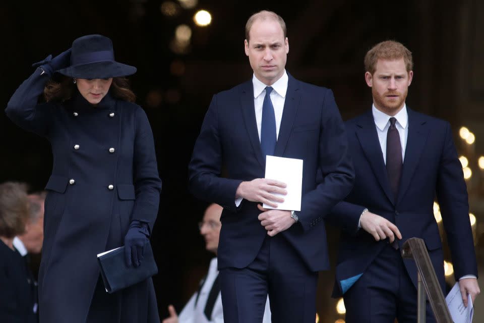 Prince William is said to be furious with his brother, Prince Harry. Photo: Getty Images