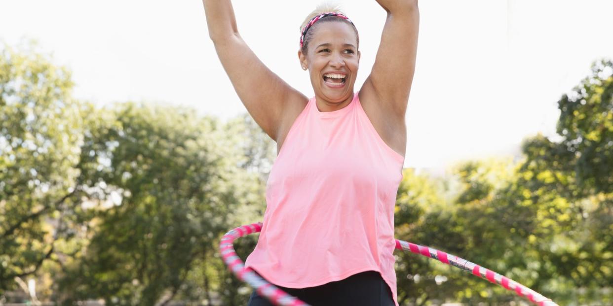 weighted hulahoop