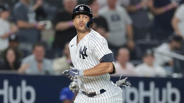 Yankees' Giancarlo Stanton playing right field good for health