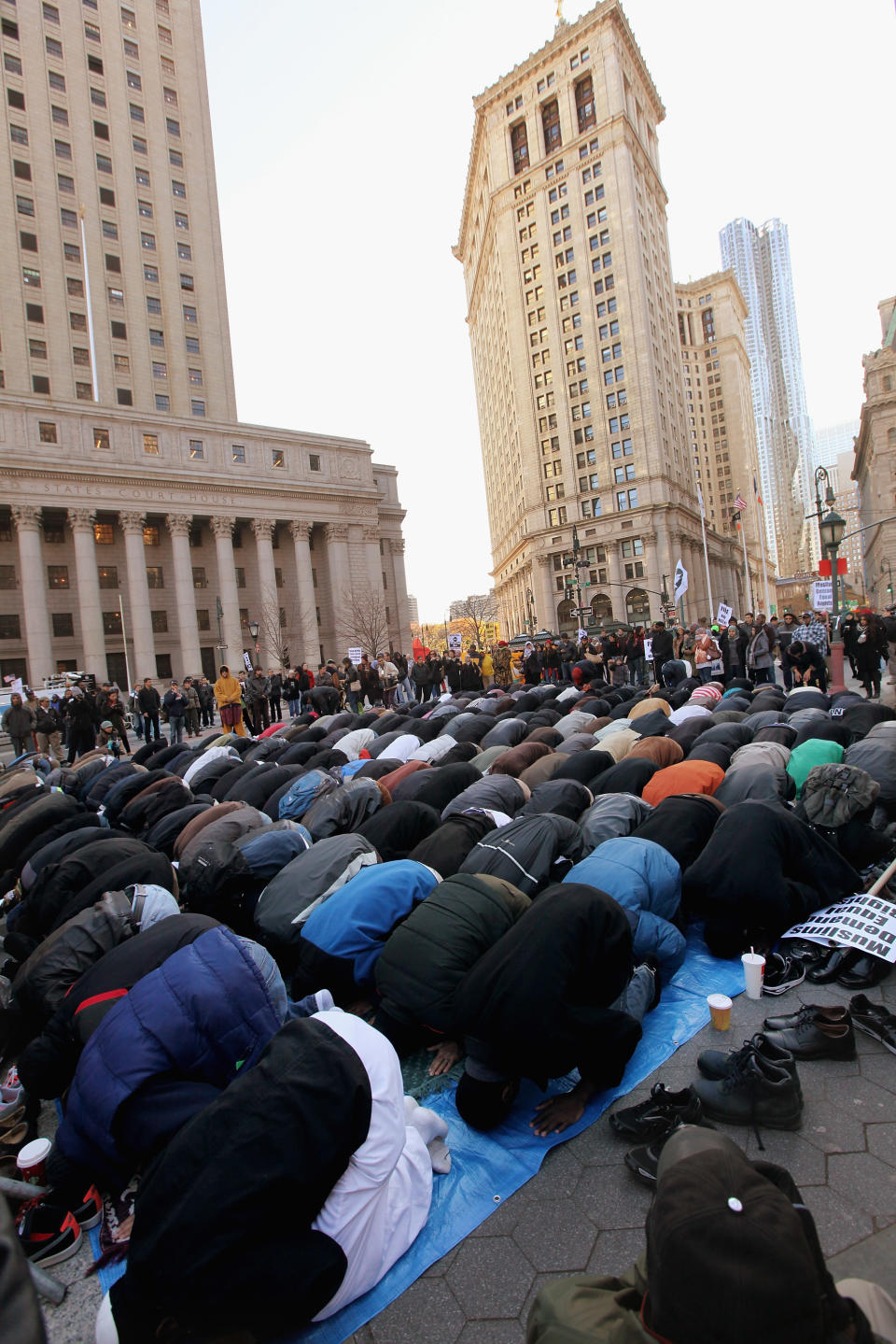 Rally Protests Religious Profiling Of Muslim Communities In New York