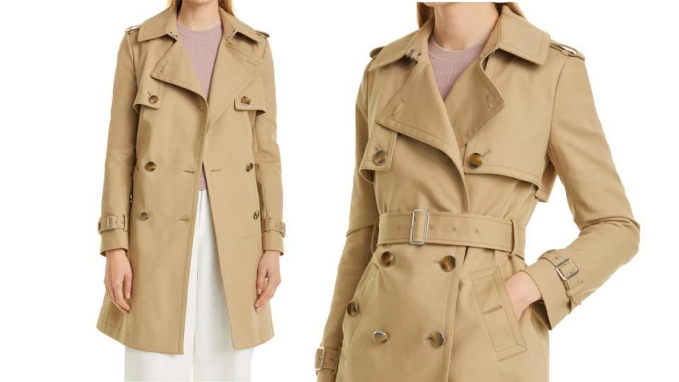 Club Monaco's take on the classic trench is on sale now.