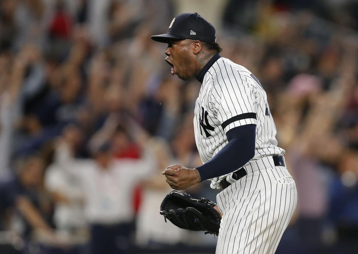 Aroldis Chapman reflects after Yankees' ALCS loss