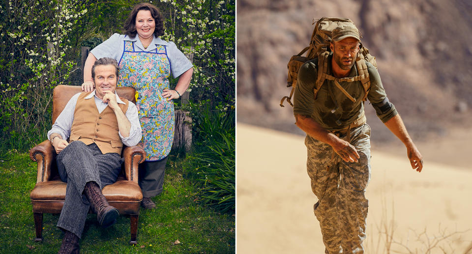 The Larkins and Celebrity SAS are in this week's TV highlights. (ITV/Channel 4)