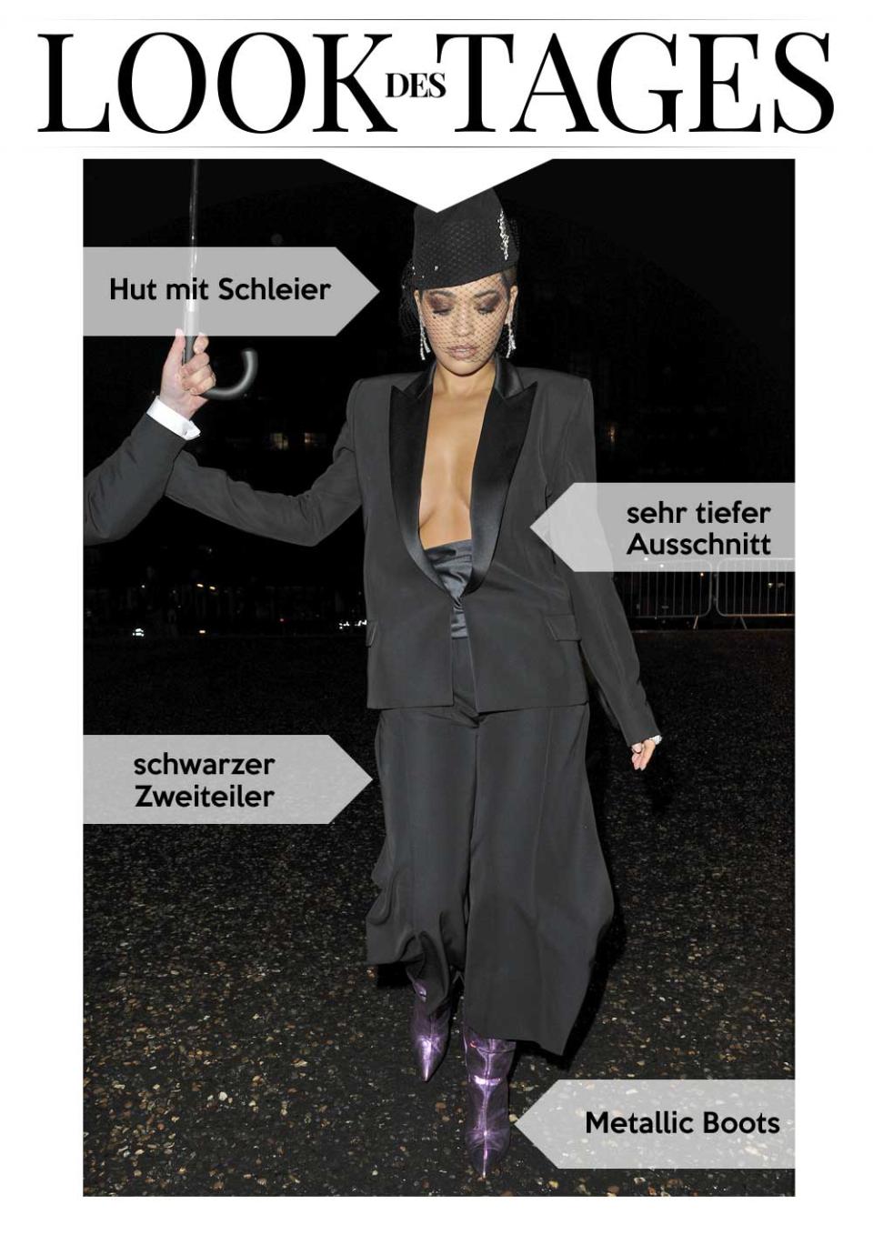 Rita Ora ließ tief blicken. (Bild: Wenn.com)