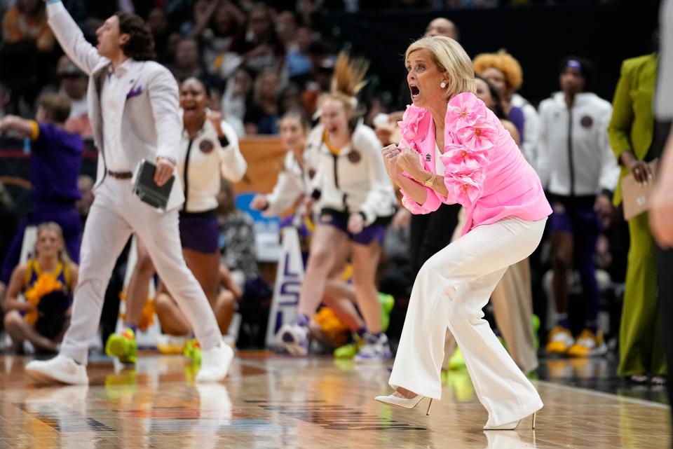 How much LSU's NCAA championship game run has made coach Kim Mulkey in  bonus money