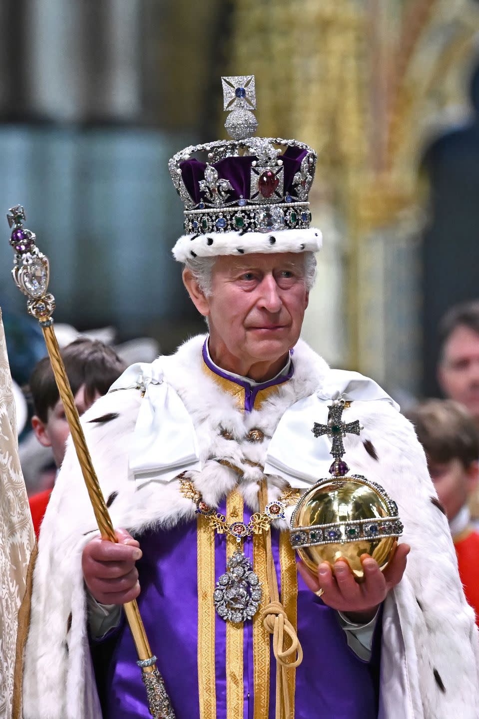 their majesties king charles iii and queen camilla coronation day