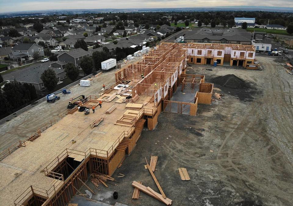 The Falls is an estimated $22 million mixed-use project in Kennewick.