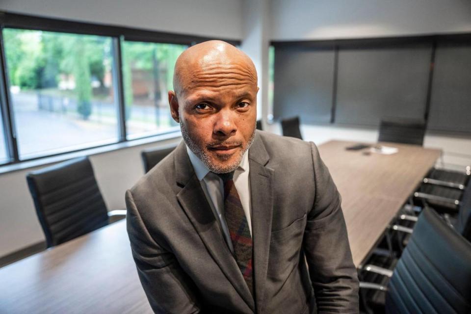 Charlotte Center for Legal Advocacy CEO Toussaint Romain, shown in this file photo, was fired after two years. Melissa Melvin-Rodriguez/mrodriguez@charlotteobserver.com