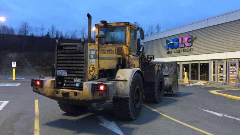 Charges laid after front-end loader tears into home, then stops at liquor store