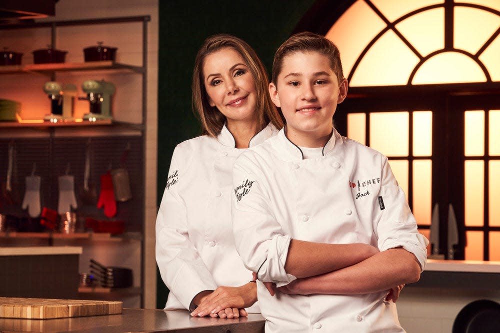 Scottsdale mother-son duo Bobbie Lopez and Jack Cruickshank compete in season one of Top Chef Family Style.