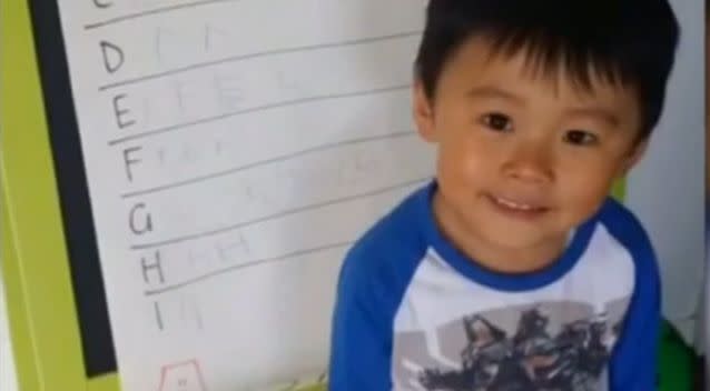 Mr Mach's grandson was killed in the horrific crime. Photo: 7 News