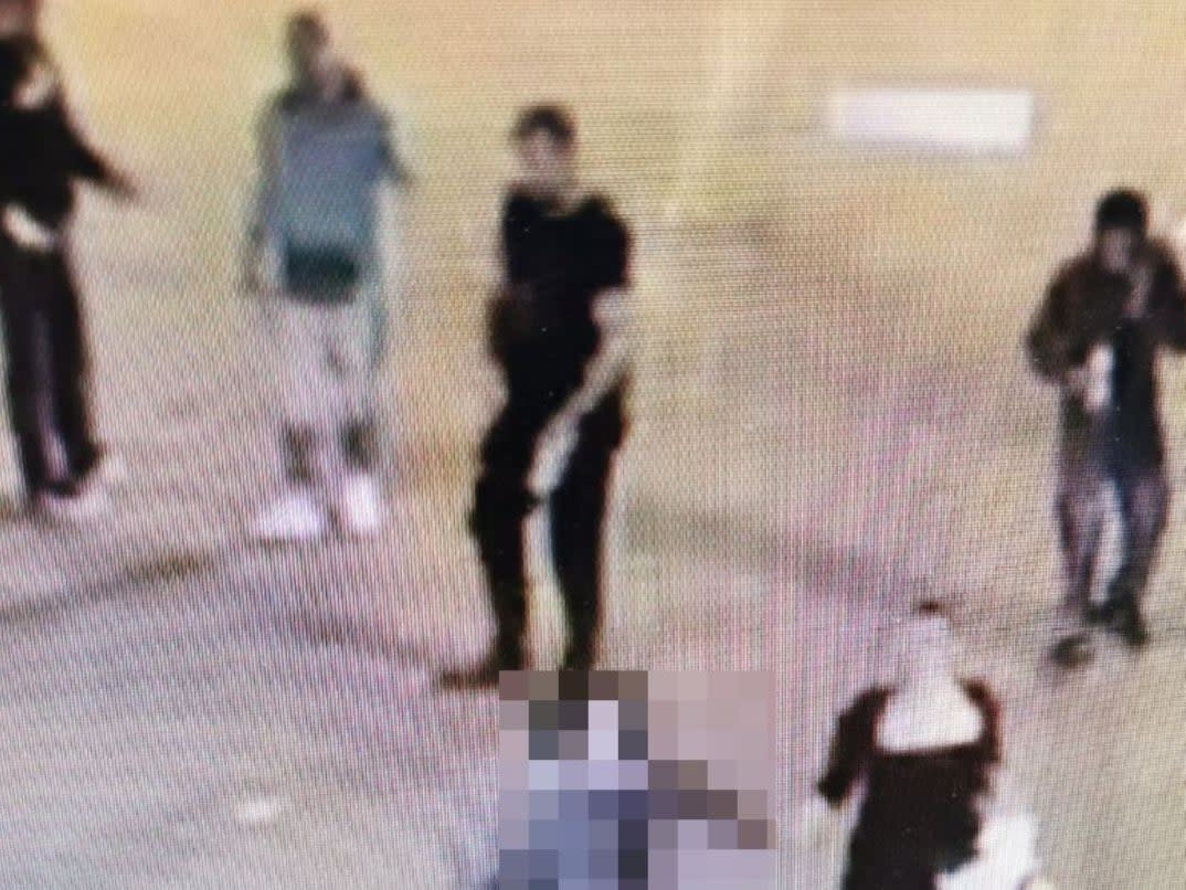 CCTV footage released by Sussex Police of people who were at Terminus Road in Eastbourne and may have spoken to the suspect. Detectives are asking for anyone in the footage to contact them (Sussex Police)