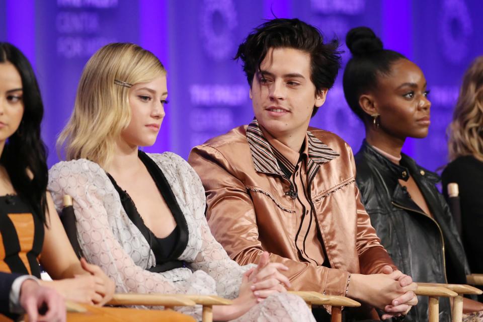 In March 2018, they hadn't yet confirmed they were a couple...but some meaningful glances at a Paleyfest panel seemed to invite speculation.