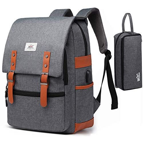 20)  Waterproof Travel College Backpack