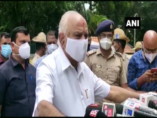 Karnataka Chief Minister BS Yediyurappa. (Photo/ANI)