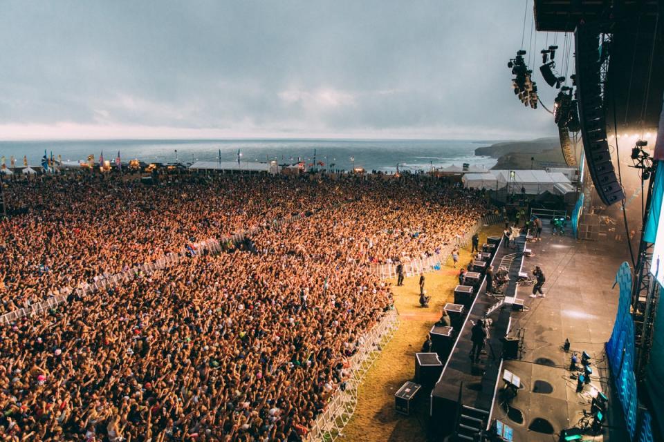 Almost 5,000 coronavirus cases have emerged and are suspected to be linked to Boardmasters festival earlier this month (Darina Stoda/Boardmasters/PA) (PA Media)