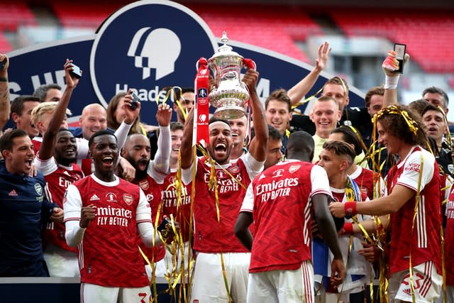 Arsenal won the FA Cup last season 