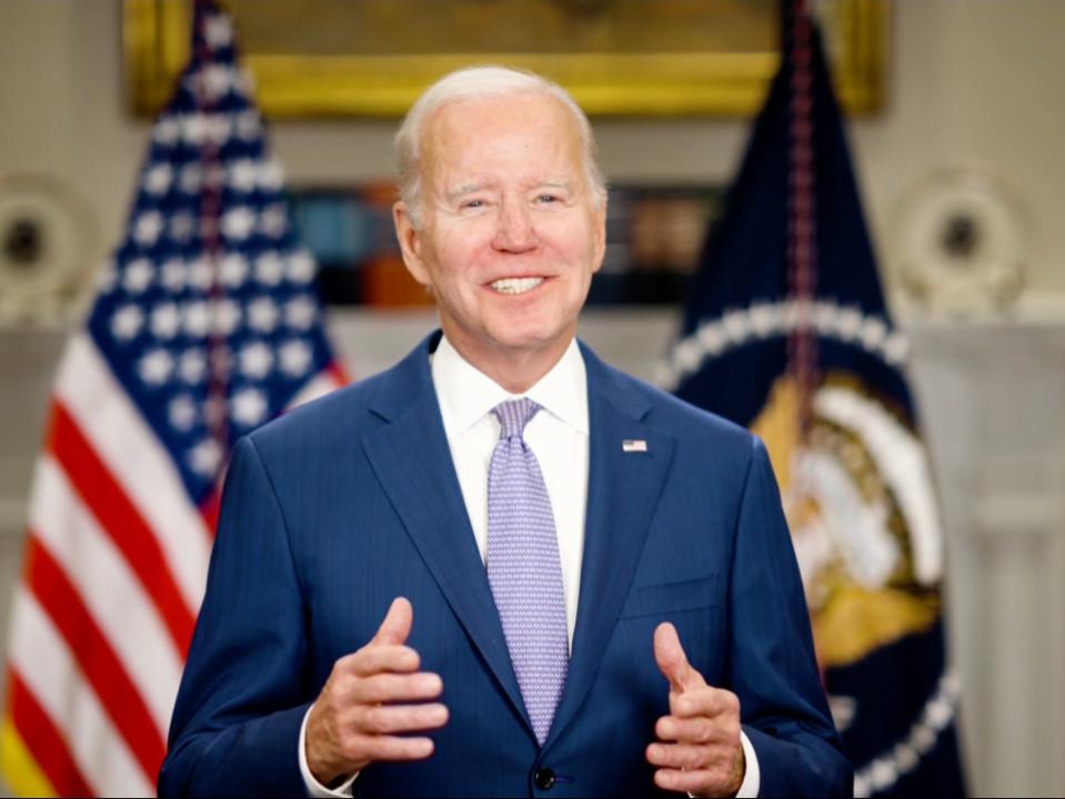 Joe Biden on ‘The Late Late Show’ (CBS)