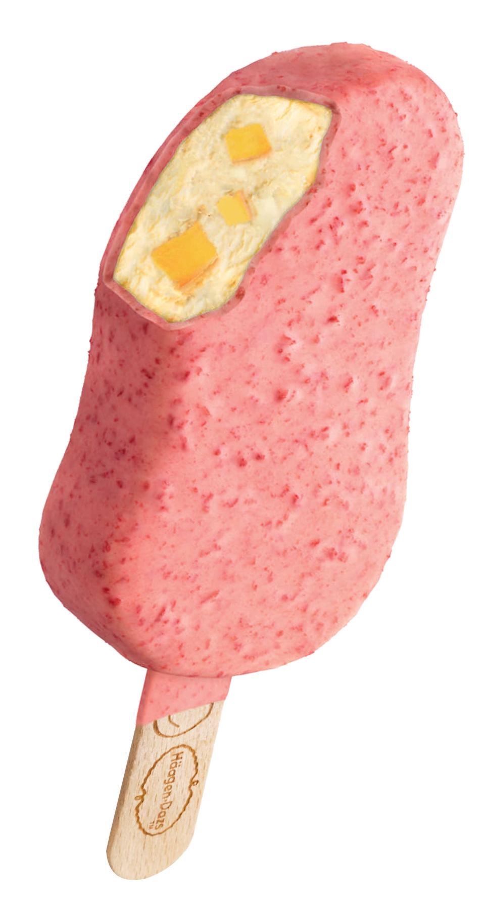 Häagen-Dazs全新水果脆皮雪糕批 同步推出日本直送草莓冰凍甜點三明治