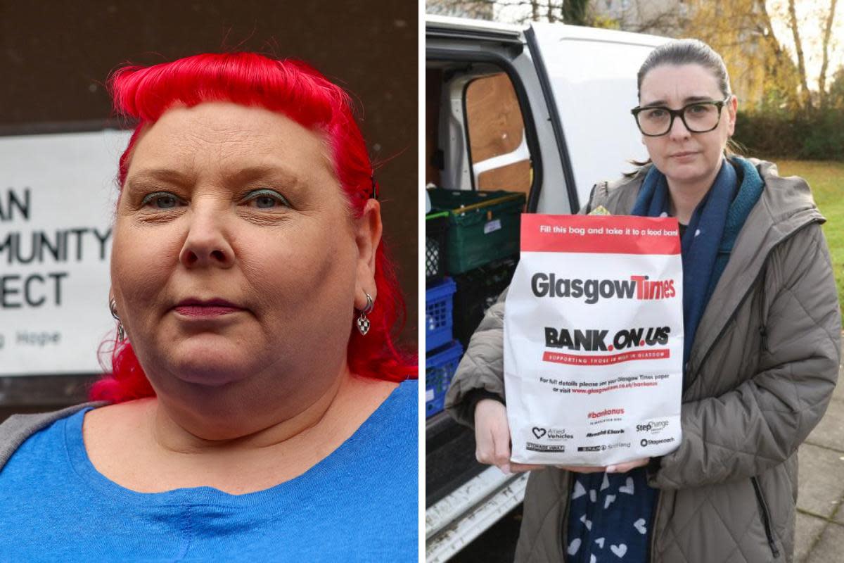 L-R: Traci Kirkland and Claire McCunnie <i>(Image: Colin Mearns/ Gordon Terris, Newsquest)</i>