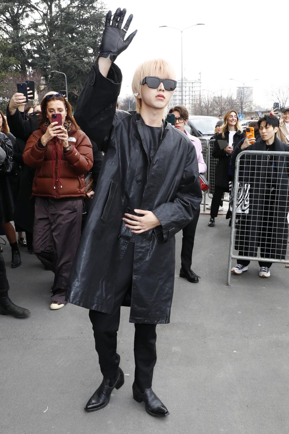 Cai Xukun at Prada (Getty Images)