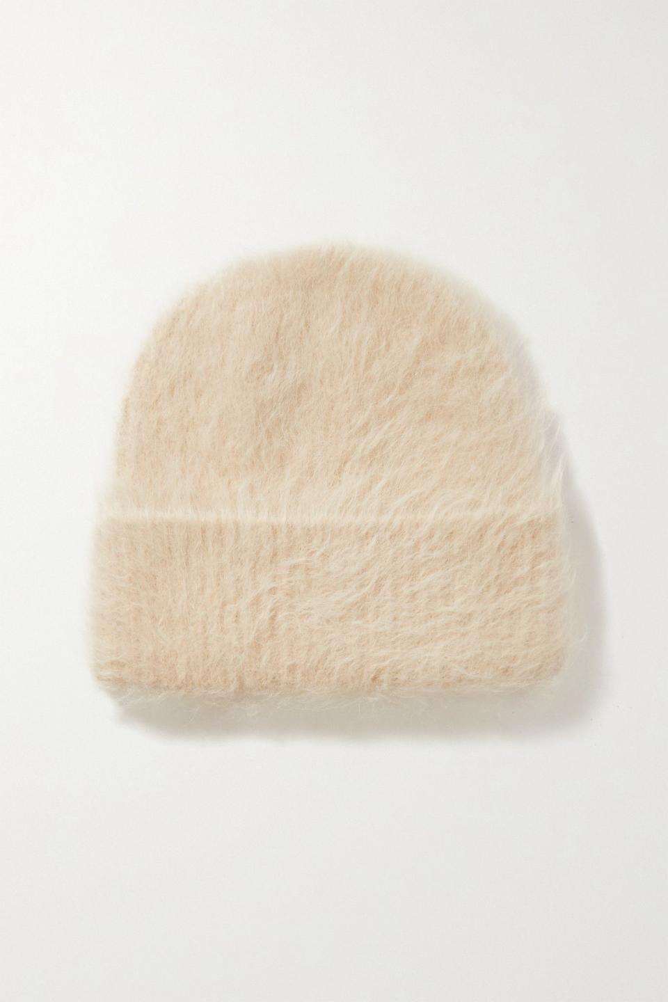 21) Alpaca-blend beanie