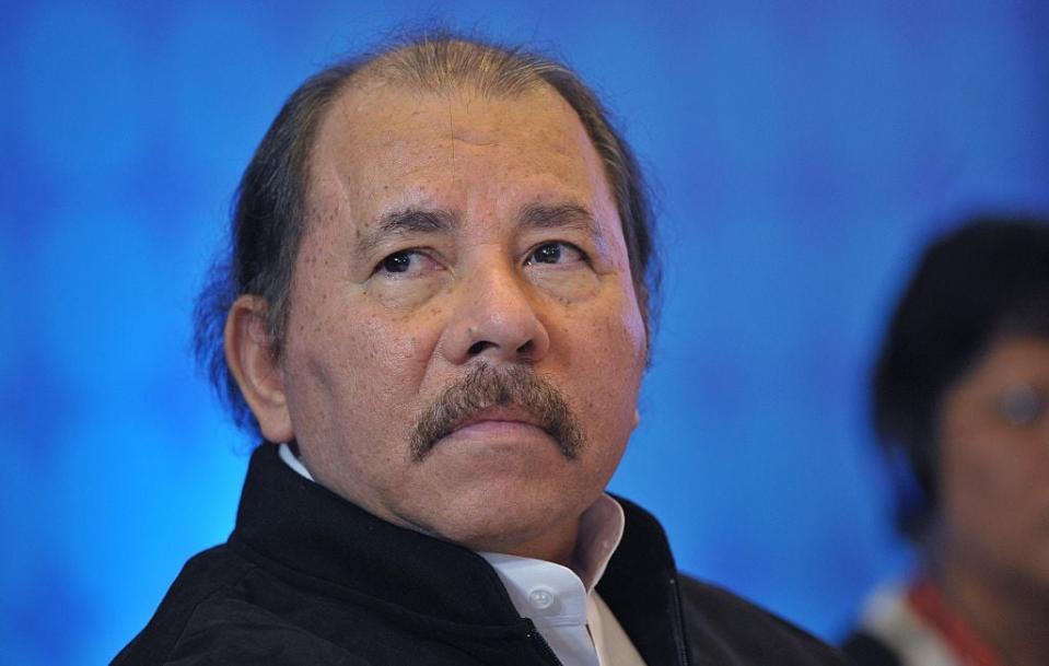 Der nicaraguanische Präsident Daniel Ortega - Copyright: MANDEL NGAN/AFP via Getty Images