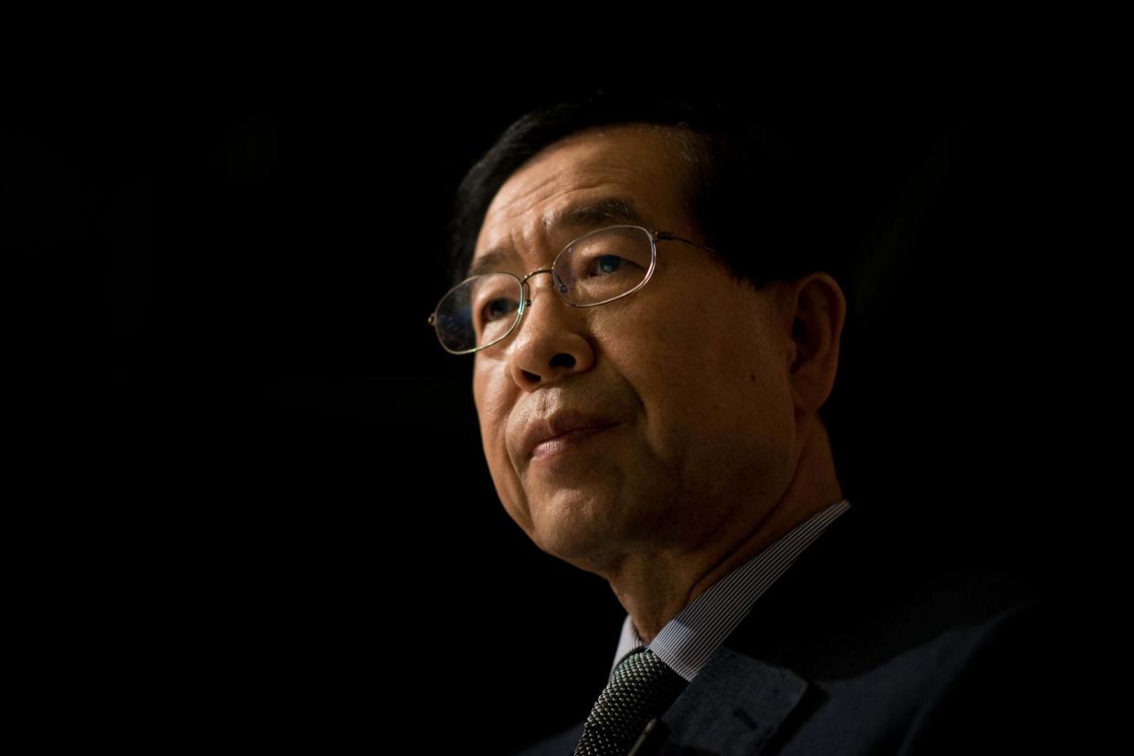 A file photo of Seoul Mayor Park Won-soon: AFP via Getty Images