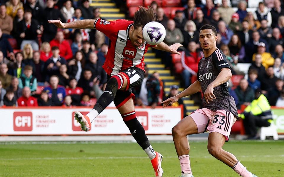 Diaz heads Sheffield United two goals ahead