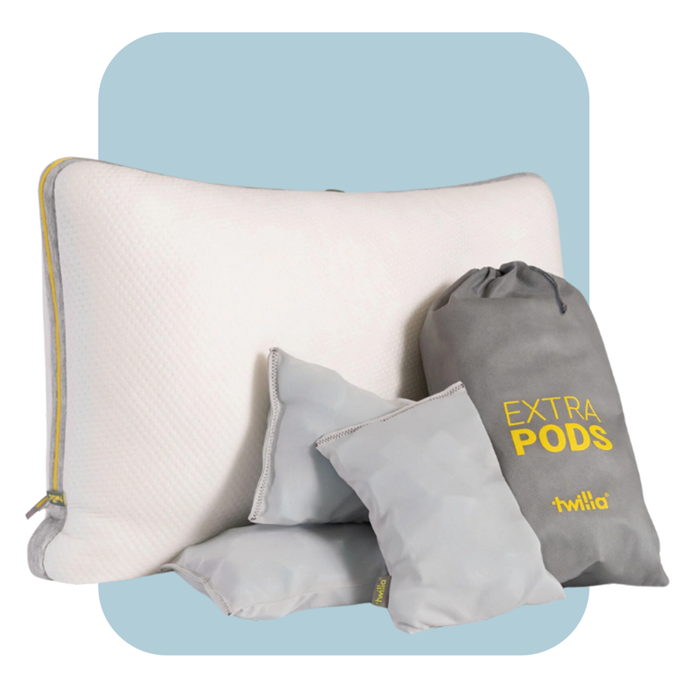 <p><a href="https://go.redirectingat.com?id=74968X1596630&url=https%3A%2F%2Ftwilla.com%2Fproducts%2Ftwilla-adjustable-pillow&sref=https%3A%2F%2F" rel="nofollow noopener" target="_blank" data-ylk="slk:Shop Now;elm:context_link;itc:0;sec:content-canvas" class="link rapid-noclick-resp">Shop Now</a></p><p>Adjustable Pillow</p><p>twilla.com</p><p>$99.00</p>